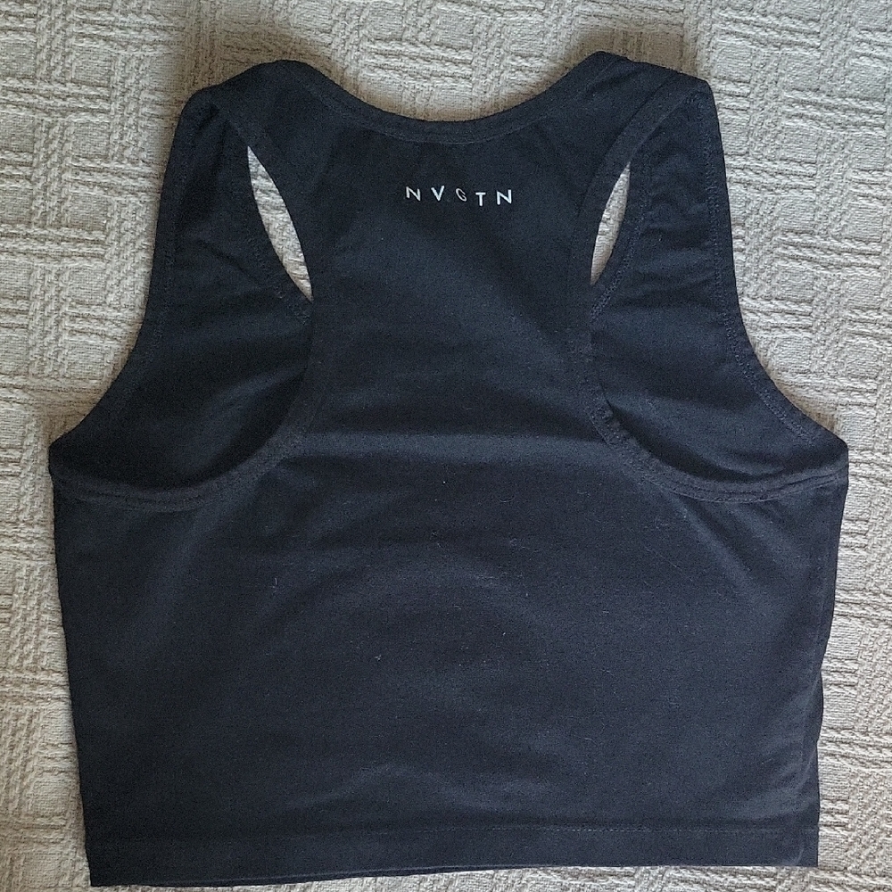 NVGTN Black Crop Top